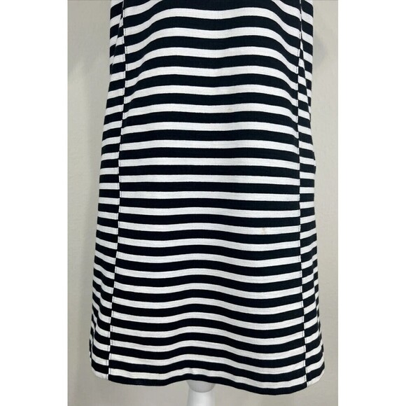 J. Crew Black & White Striped Mini Dress Size XXS (00) - Picture 11 of 12